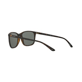 Havana Square Sunglasses Brown