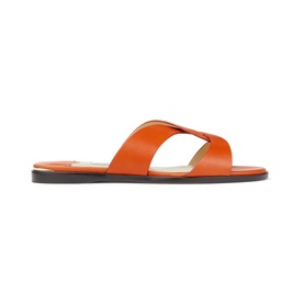 Atia Flat Leather Sandals