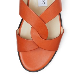 Atia Flat Leather Sandals