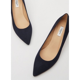 Audrey Suede Kitten Heels