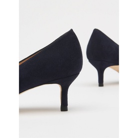 Audrey Suede Kitten Heels