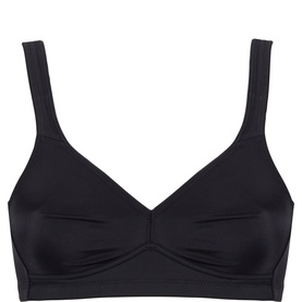 Twin Seamless Underwire Bra Black