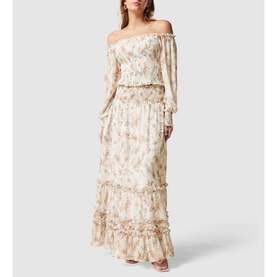Annalise Ruffle Maxi Skirt
