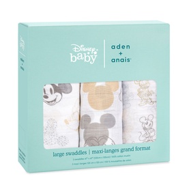 Disney Baby Mickey Three Pack Swaddles