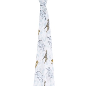 Jungle Cotton Muslin Swaddle