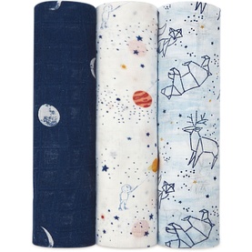 Silky Soft Swaddles Stargaze 3 Pack