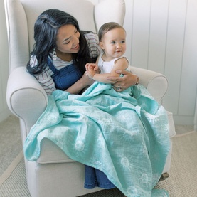 Now & Zen Four Pack Muslin Swaddles
