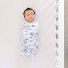Now & Zen Four Pack Muslin Swaddles