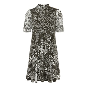 Alva Mixed Print Dress