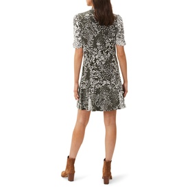 Alva Mixed Print Dress