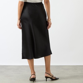Silk Bias Skirt