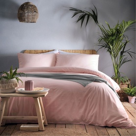 Cassia Duvet Set Coral