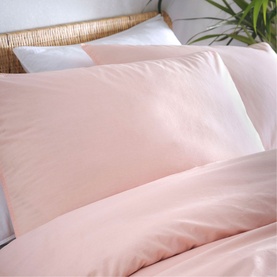 Cassia Duvet Set Coral