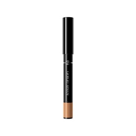 Armani Beauty Color Sketcher lip pencil in Amaretto, a warm nude beige shade, with black cap and twist-up applicator
