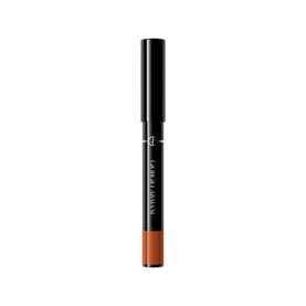 Armani Beauty Color Sketcher lip pencil in Scarlatto, a warm terracotta-orange shade, in black twist-up pen format