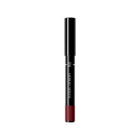 Armani Beauty Color Sketcher lip liner in Auburn, slim black twist-up pencil format with deep berry-red tip visible