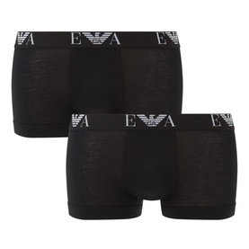 Two-Pack Logo Waistband Boxer