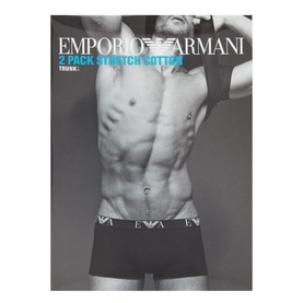 Two-Pack Logo Waistband Boxer
