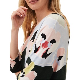 Aretha Floral Knit Sweater