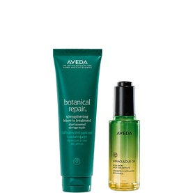 Botanical Repair&trade; Strengthening Leave-In Treatment 100ml & Miraculous Oil 50ml Luxury Repair & Shine Bundle