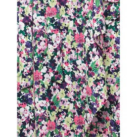 Arya Floral Frill Hem Dress