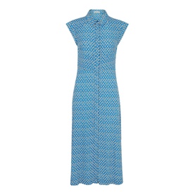 Astrix Floral Blue Dress