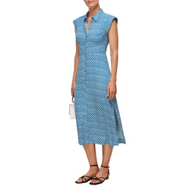 Astrix Floral Blue Dress