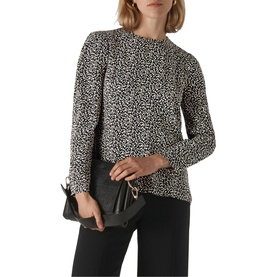 Autumn Floral Print Top
