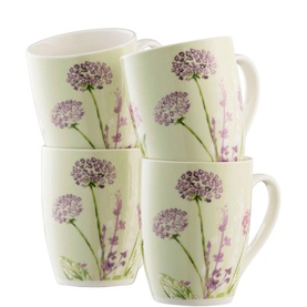 Floral Spree Mug Set of 4