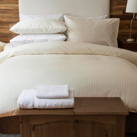 Hotel Suite Duvet Cover Set Ivory