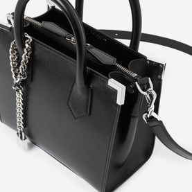 Ming Medium Smooth Leather Handbag