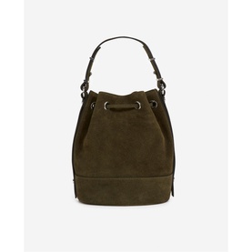 Tina Medium Suede Bucket Bag
