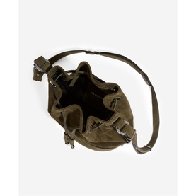 Tina Medium Suede Bucket Bag
