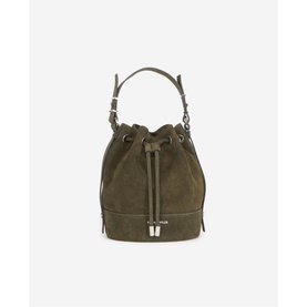 Tina Medium Suede Bucket Bag