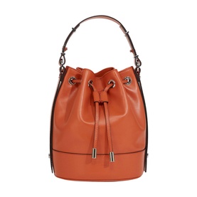 Tina Medium Leather Bucket Bag