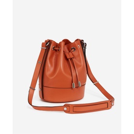 Tina Medium Leather Bucket Bag