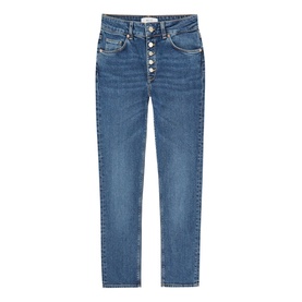 Bailey Mid Rise Slim Jeans