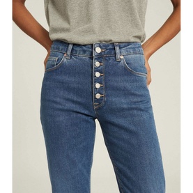 Bailey Mid Rise Slim Jeans