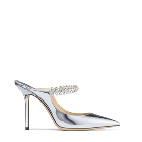 Bing 100 Liquid Metallic Leather Mules