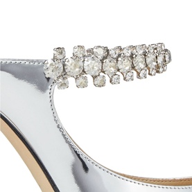 Bing 100 Liquid Metallic Leather Mules