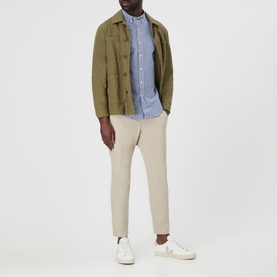 Gingham Slim Fit Oxford Shirt