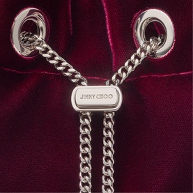 Bon Bon Velvet Mini Bucket Bag