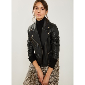 Leather Biker Jacket