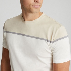 Colour Block Crew Neck T-Shirt