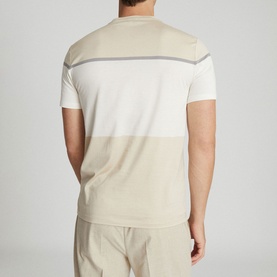 Colour Block Crew Neck T-Shirt