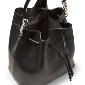 Bon Bon Calf Leather Bucket Bag