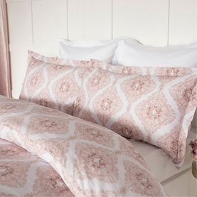 Belledorm Ava Duvet Set Blush