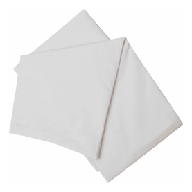 Brushed Cotton Flat Sheet Grey