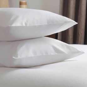 Brushed Cotton Pillowcase Pair