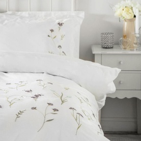 Imogen Duvet Set White